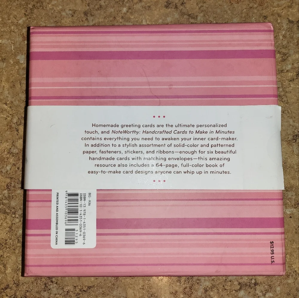 Noteworthy Handcrafted Cards To Make In Minutes Kit